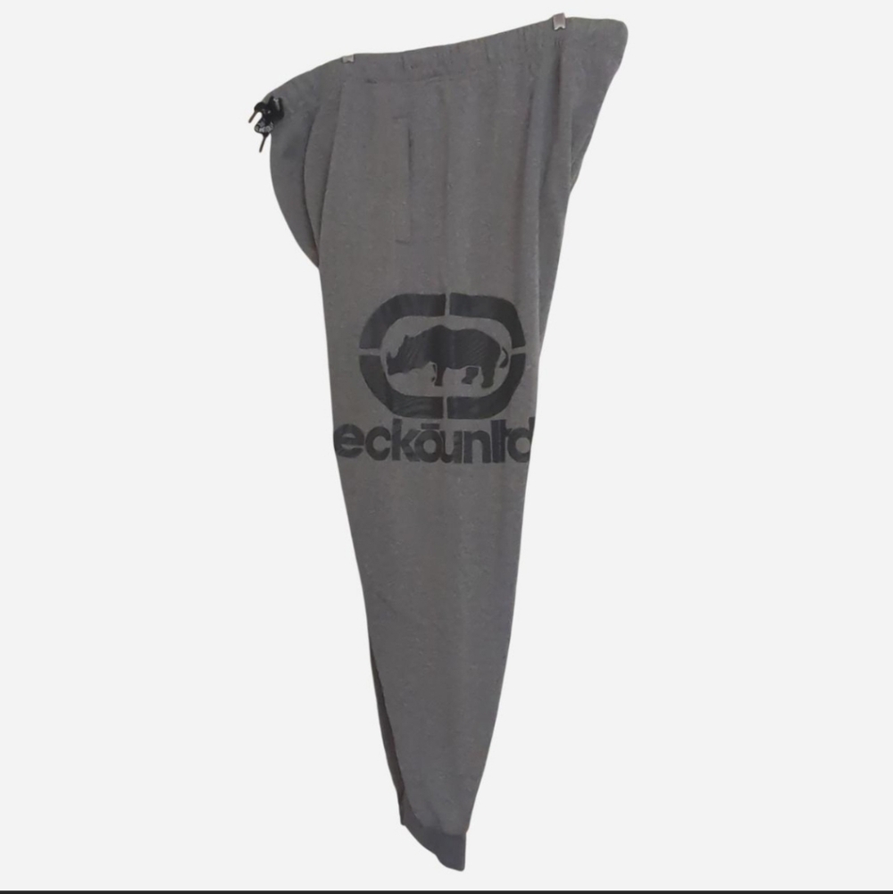 Ecko Unltd. Men's Hyper Wave Fleece Jogger Sweatpants Grey Marled Size 4XL - Picture 7 of 12